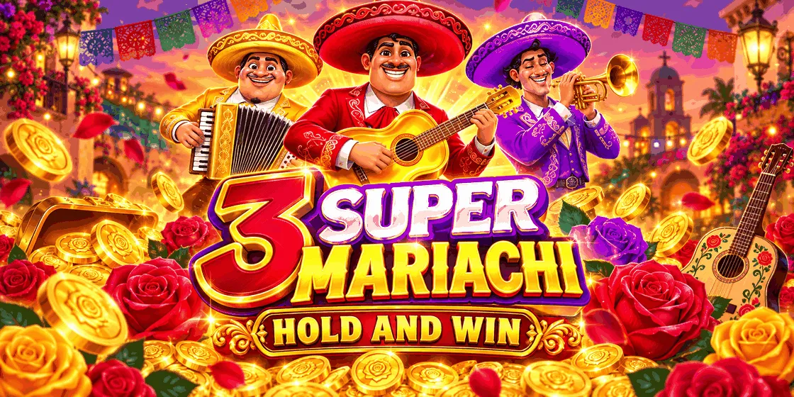 3 Super Mariachi: Hold and Win Game Demo